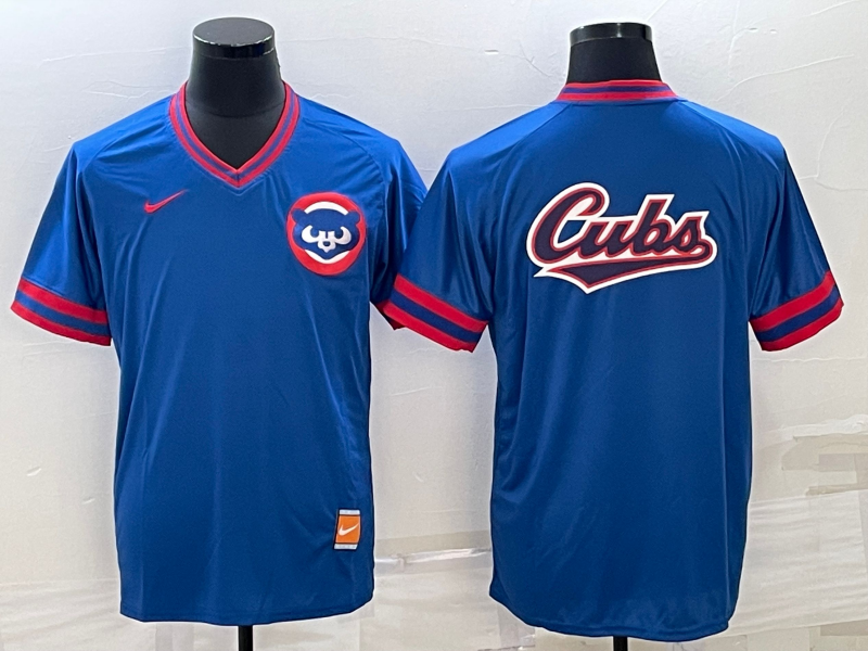 Men's Chicago Cubs Blue Alternate Team Jersey
